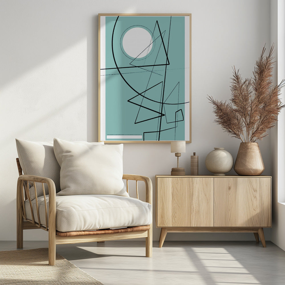 Angular Lines No 20 Poster